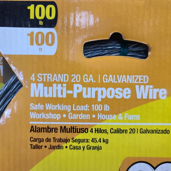 3 Pack of 100 Foot Galvanized MultiPurpose Wire - Picture 2 of 5
